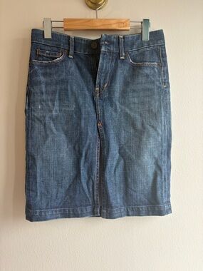 Citizens Of Humanity Blue Denim Jeans with Orange Stitching